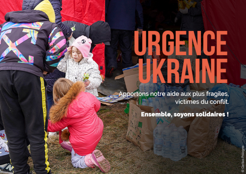 Appel aux dons Urgence Ukraine