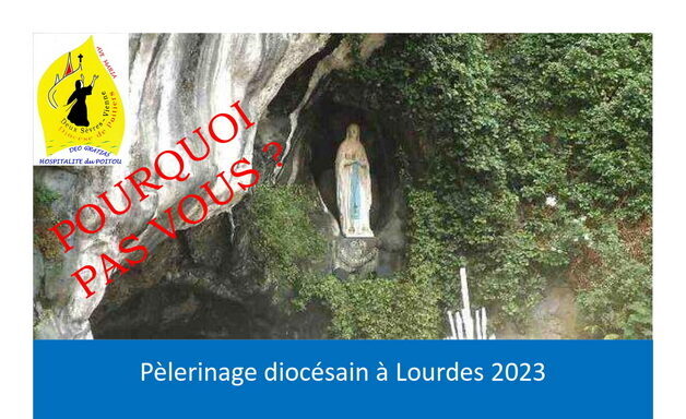 Pèlerinage diocésain à Lourdes 2023