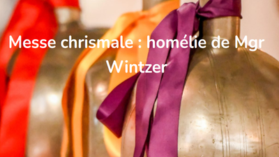 Messe chrismale 2024.